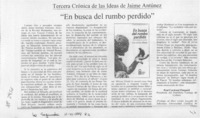 "En busca del rumbo perdido"  [artículo] Paul Cardenal Poupard.