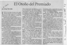 El otoño del premiado  [artículo] Jorge Herralde.