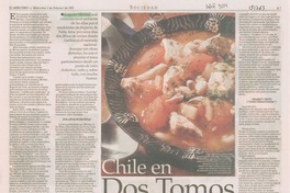 Chile en dos tomos