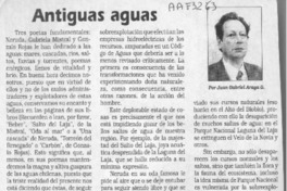 Antiguas aguas Antiguas aguas