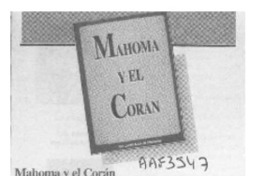 Mahoma y el Corán  [artículo] Francisco José Folch.