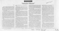 "Salvador Allende"
