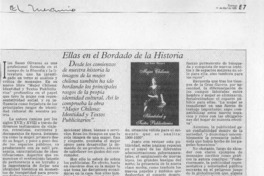 Ellas en el bordado de la historia