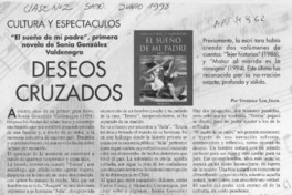 Deseos cruzados  [artículo] Verónica San Juan.