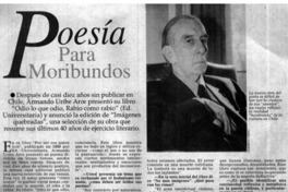 Poesía para moribundos