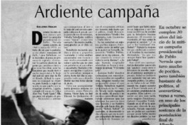 Ardiente campaña Ardiente campaña