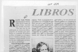 Libros  [artículo].