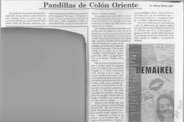 Pandillas de Colón Oriente Pandillas de Colón Oriente