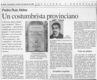 Un Costumbrista provinciano