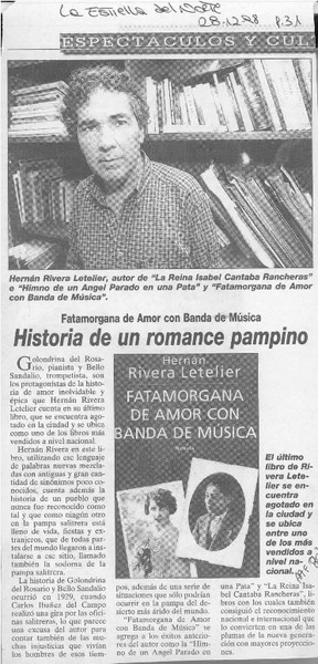 Historia de un romance pampino  [artículo].