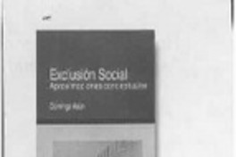 "Exlclusión social"  [artículo] Svenka Arensburg.