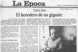 El heredero de un gigante  [artículo] Carmen Imperatore.