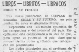 Chile y su futuro Chile y su futuro