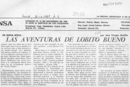 Las aventuras de lobito bueno  [artículo] José Vargas Badilla.