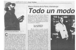 Todo un modo de moverse  [artículo] Juan Andrés Piña.