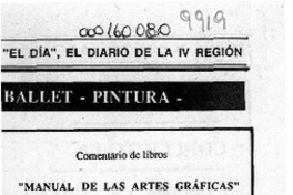 "Manual de las artes gráficas"  [artículo].