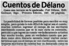 Cuentos de Délano Cuentos de Délano