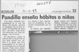 Pandilla enseña hábitos a niños  [artículo].