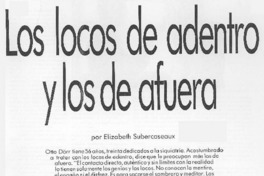 Los locos de adentro y los de afuera Los locos de adentro y los de afuera