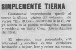 Simplemente tierna