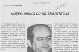 Nuevo Director de Bibliotecas Nuevo Director de Bibliotecas
