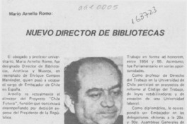 Nuevo Director de Bibliotecas