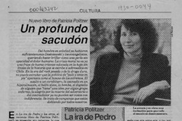 Un profundo sacudón  [artículo] Alfonso Calderón.