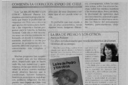 La Ira de Pedro y los otros  [artículo].