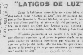 "Látigos de luz"