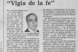 Vigía de la fe" Vigía de la fe"
