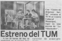 Estreno del TUM