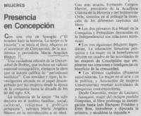 Presencia en Concepción Presencia en Concepción