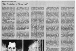 "De Portales a Pinochet" "De Portales a Pinochet"