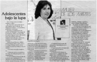 Adolescentes bajo la lupa