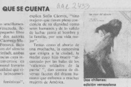 Qué se cuenta