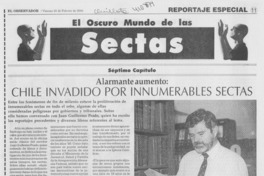 Chile invadido por innumerables sectas Chile invadido por innumerables sectas