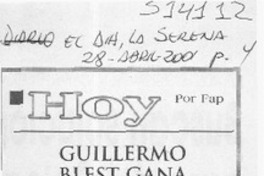 Guillermo Blest Gana  [artículo] Fap