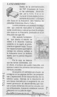 Lanzamiento  [artículo]