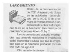 Lanzamiento  [artículo]