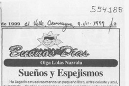 Sueños y espejismos  [artículo] Olga Lolas Nazrala