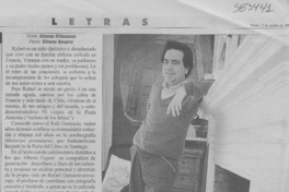 Gumucio y su autobiografía, "soy un ególatra declarado"  [artículo] Ximena Villanueva