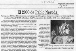 El 2000 de Pablo Neruda El 2000 de Pablo Neruda