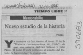 Nuevo estudio de la historia  [artículo] Filebo