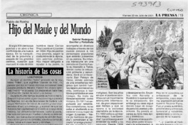 Hijo del Maule y del mundo  [artículo] Gabriel Rodríguez
