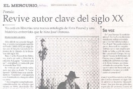 Revive autor clave del siglo XX