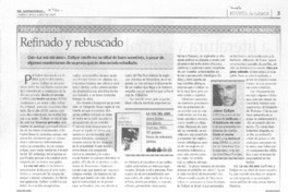 Refinado y rebuscado Refinado y rebuscado