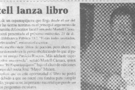 Martell lanza libro. Martell lanza libro.