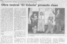 Obra teatral "El velorio" promete risas. Obra teatral "El velorio" promete risas.
