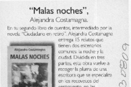 "Malas noches"  [artículo]