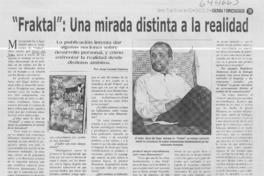 "Fraktal", una mirada distinta de la realidad (entrevista) "Fraktal", una mirada distinta de la realidad (entrevista)